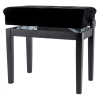 Банкетка для пианино GEWA Piano bench Deluxe Compartment Black highgloss