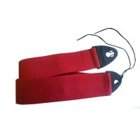 1355RED Polyweb Ace-Lock Ремень для гитары, красный, D'Andrea