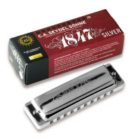 Губная гармошка Seydel Sohne 16301BB 1847 Silver Bb