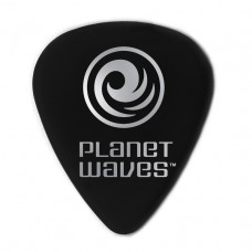 1CBK7-10 Celluloid Extra Heavy Медиаторы черные очень толстые, целлулоид, 10шт Planet Waves