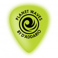 Медиаторы светящиеся в темноте Planet Waves 1CCG6-10 Cellu-Glow Heavy, толстые, целлулоид, 10шт