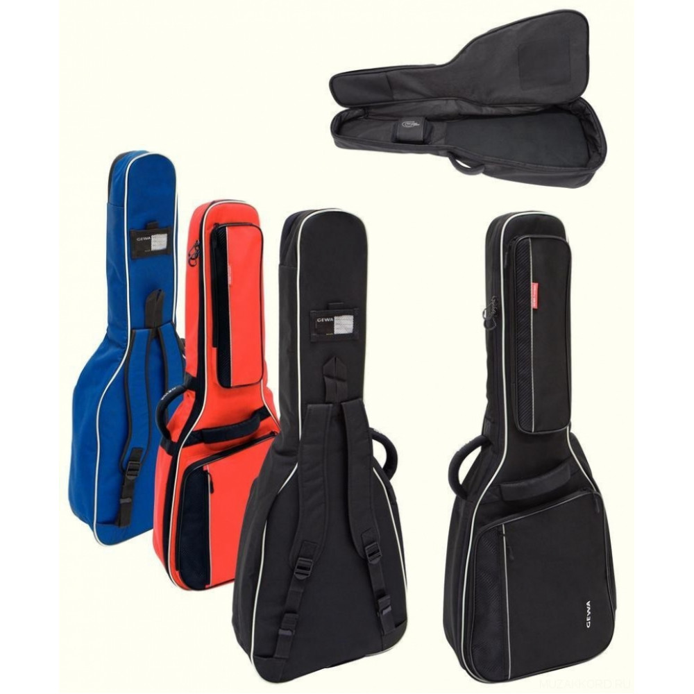 GEWA Premium 20 Bass Gig Bag чехол для бас-гитары черный