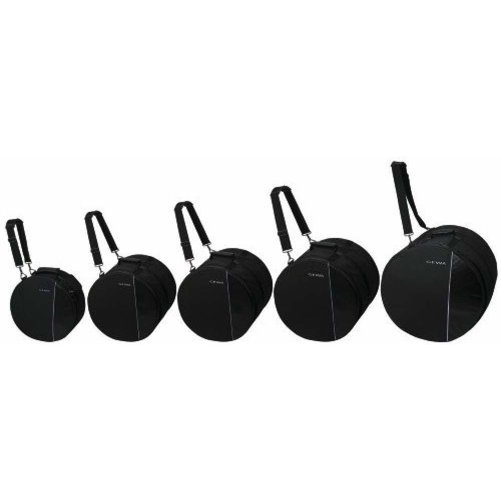 GEWA Premium Drum Set Gig Bag 22x18", 12x10", 13x11", 16x16", 14x6.5" комплект чехлов для барабанов 22x18, 12x10, 13x11, 16x16, 14x6,5