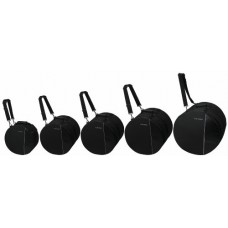 GEWA Premium Drum Set Gig Bag 22x18", 12x10", 13x11", 16x16", 14x6.5" комплект чехлов для барабанов 22x18, 12x10, 13x11, 16x16, 14x6,5