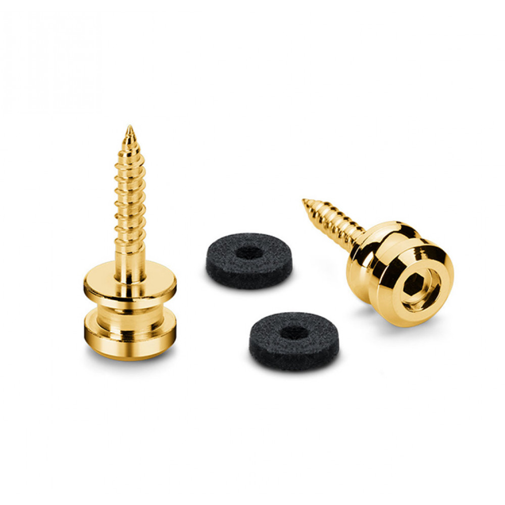 24030500 S-Lock M Крепление ремня, золото, 2 шт, Schaller