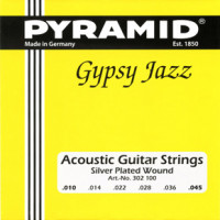 Комплект струн для акустической гитары Pyramid 302100 Silver Wound, 10-45