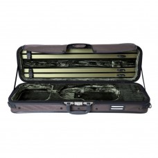 GEWA Strato Deluxe Dark Brown Violin Case 4/4 кофр для скрипки, покрытие из темно-синего текстиля