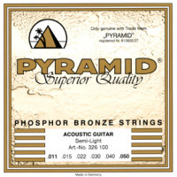 Комплект струн для акустической гитары Pyramid 326100 Phosphor Bronze, 11-50