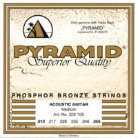 Комплект струн для акустической гитары Pyramid 328100 Phosphor Bronze, 13-56