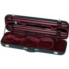 GEWA JAEGER PRESTIGE Violin Case Plush Burgundy футляр для скрипки 4/4
