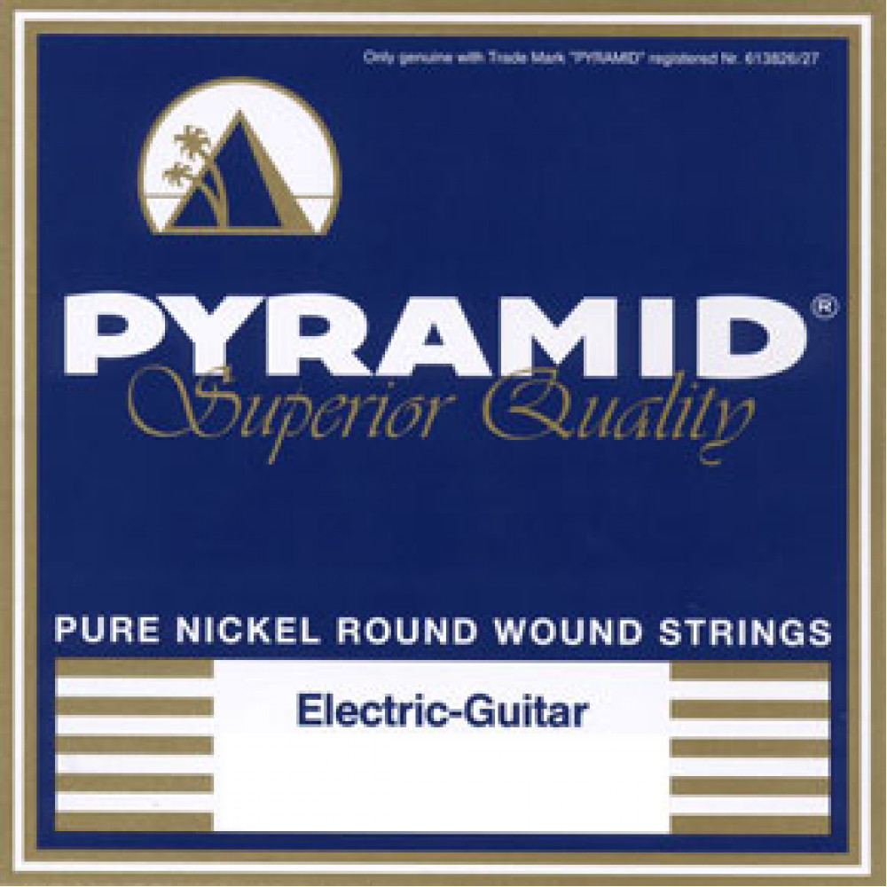 406100 Pure Nickel Комплект струн для электрогитары, никель, 12-52, Pyramid