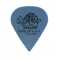 412P1.00 Tortex Sharp Медиаторы 12шт, толщина 1,00мм, Dunlop