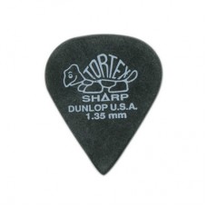 412P1.35 Tortex Sharp Медиаторы 12шт, толщина 1,35мм, Dunlop