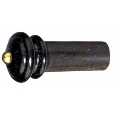 GEWA Violin End Pins Golden Ball 1/2-1/4 Ebony фиксатор для струнодержателя
