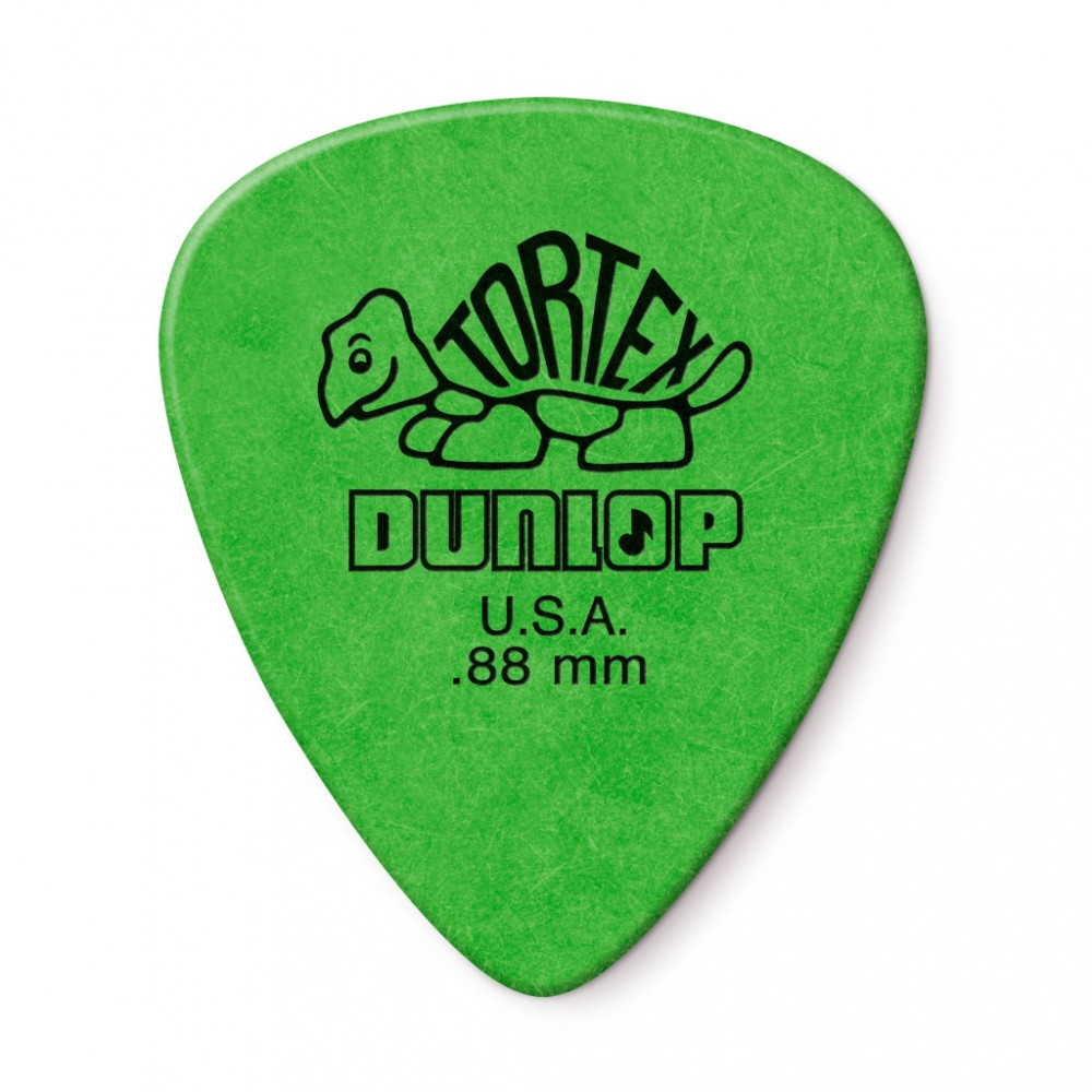 418P.88 Tortex Standard Медиаторы 12шт, толщина 0,88мм, Dunlop