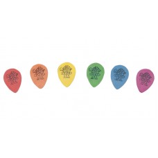 4231 Tortex Small Tear Drop Коробка медиаторов 216шт, 6 толщин, маленькая капля, Dunlop