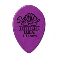 Медиаторы Dunlop 423R1.14 Tortex Small Teardrop, 36шт, м/капля, толщина 1.14мм