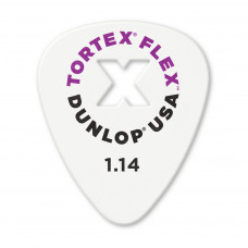 428XR1.14 Tortex Flex X Медиаторы, 72шт, толщина 1,14мм, Dunlop