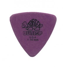 431P1.14 Tortex Triangle Медиаторы 6шт, толщина 1,14мм, треугольные, Dunlop