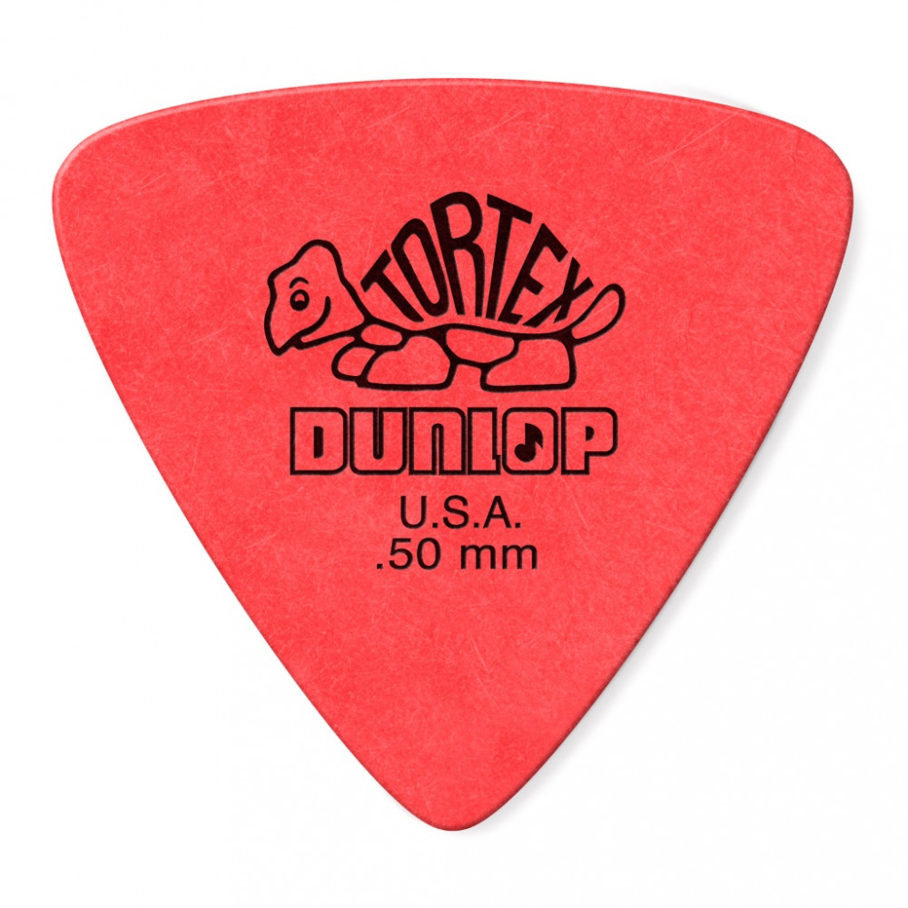 431R.50 Tortex Triangle Медиаторы 72шт, толщина 0,50мм, треугольные, Dunlop