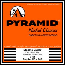 453100 Nickel Classics Комплект струн для электрогитары, никель, 10-52, Pyramid