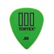 462P.88 Tortex III Медиаторы 12шт, толщина 0,88мм, Dunlop