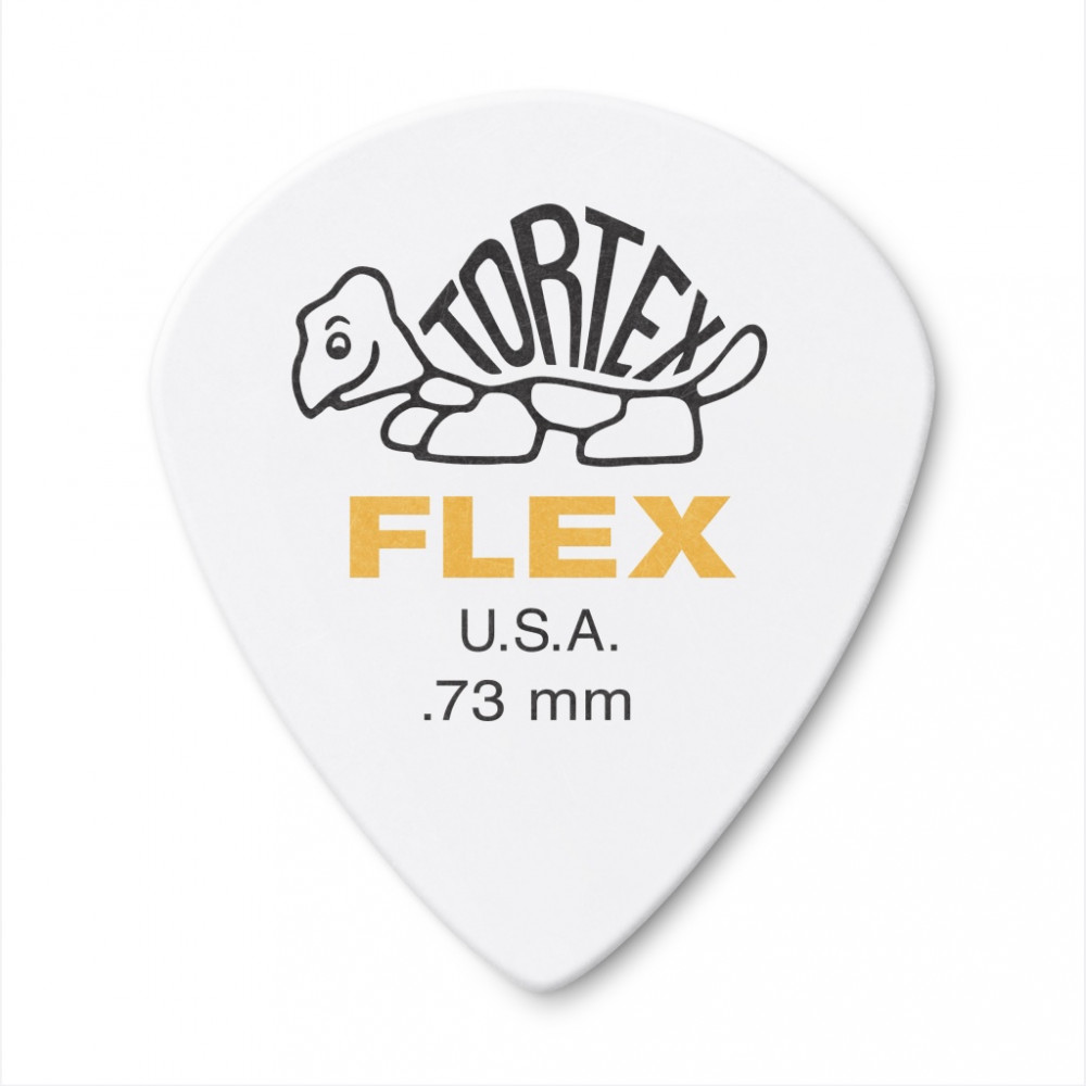 468P.73 Tortex Flex Jazz III Медиаторы, 12шт, толщина 0.73мм, Dunlop