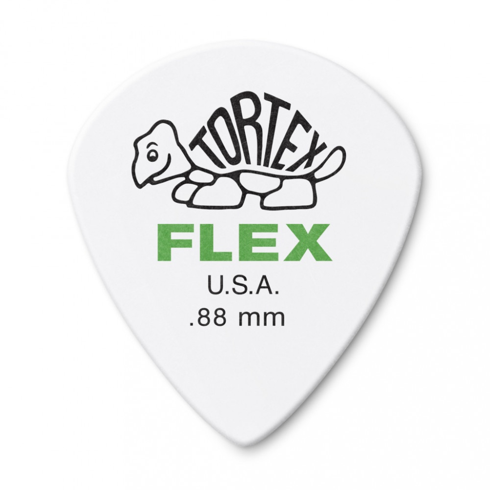 468P.88 Tortex Flex Jazz III Медиаторы, 12шт, толщина 0.88мм, Dunlop