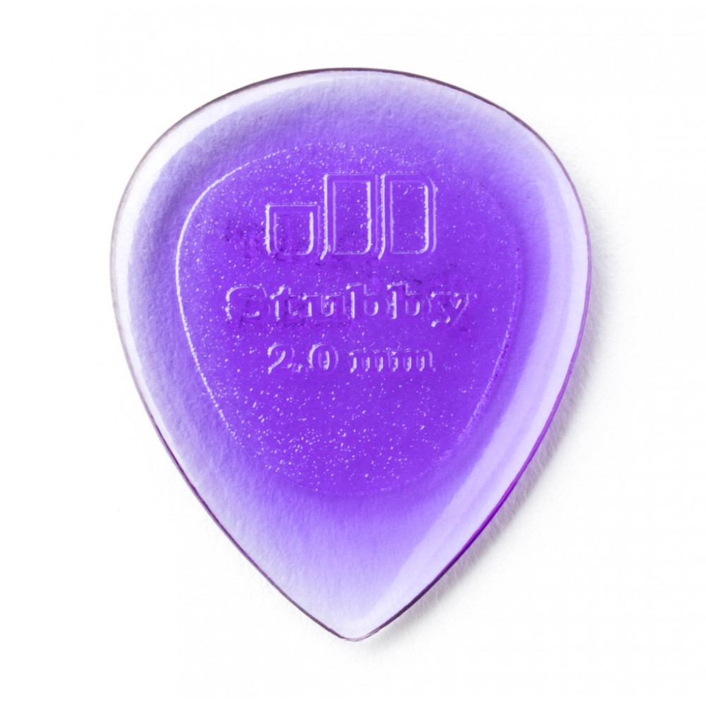 474R2.0 Stubby Jazz Медиаторы 24шт, толщина 2,0мм, Dunlop 