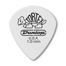 478R1.0 Tortex White Jazz III Медиаторы 72шт, толщина 1,0мм, Dunlop
