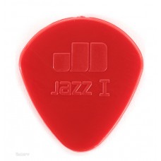 47P1N Nylon Jazz I Медиаторы 6шт, 1,10мм, красные, Dunlop
