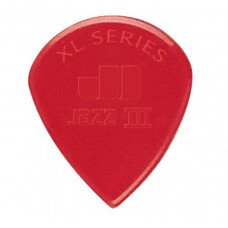 47PXLN Nylon Jazz III XL Медиаторы 6шт, 1,38мм, красные, Dunlop
