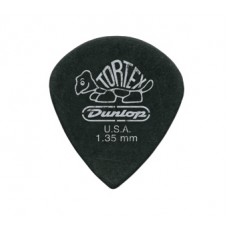 482P1.35 Tortex Pitch Black Jazz III Медиаторы 12шт, толщина 1,35мм, Dunlop