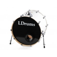 5001011-2218 Бас-барабан 22" x 18", белый, LDrums