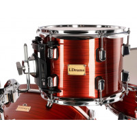 Том барабан LDrums 5001012-129, 12" x 9", красный