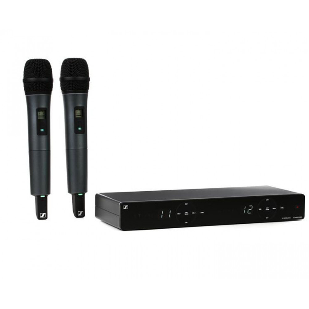 508270 XSW 1-835 DUAL-A Двухканальная беспроводная микрофонная система, 548-572 МГц, Sennheiser