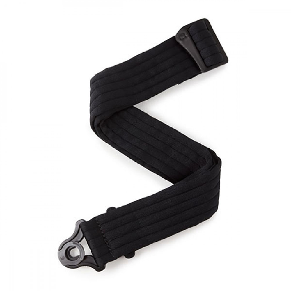 50BAL01 Auto Lock Ремень для гитары, с блокировкой, черный, полосы, Planet Waves