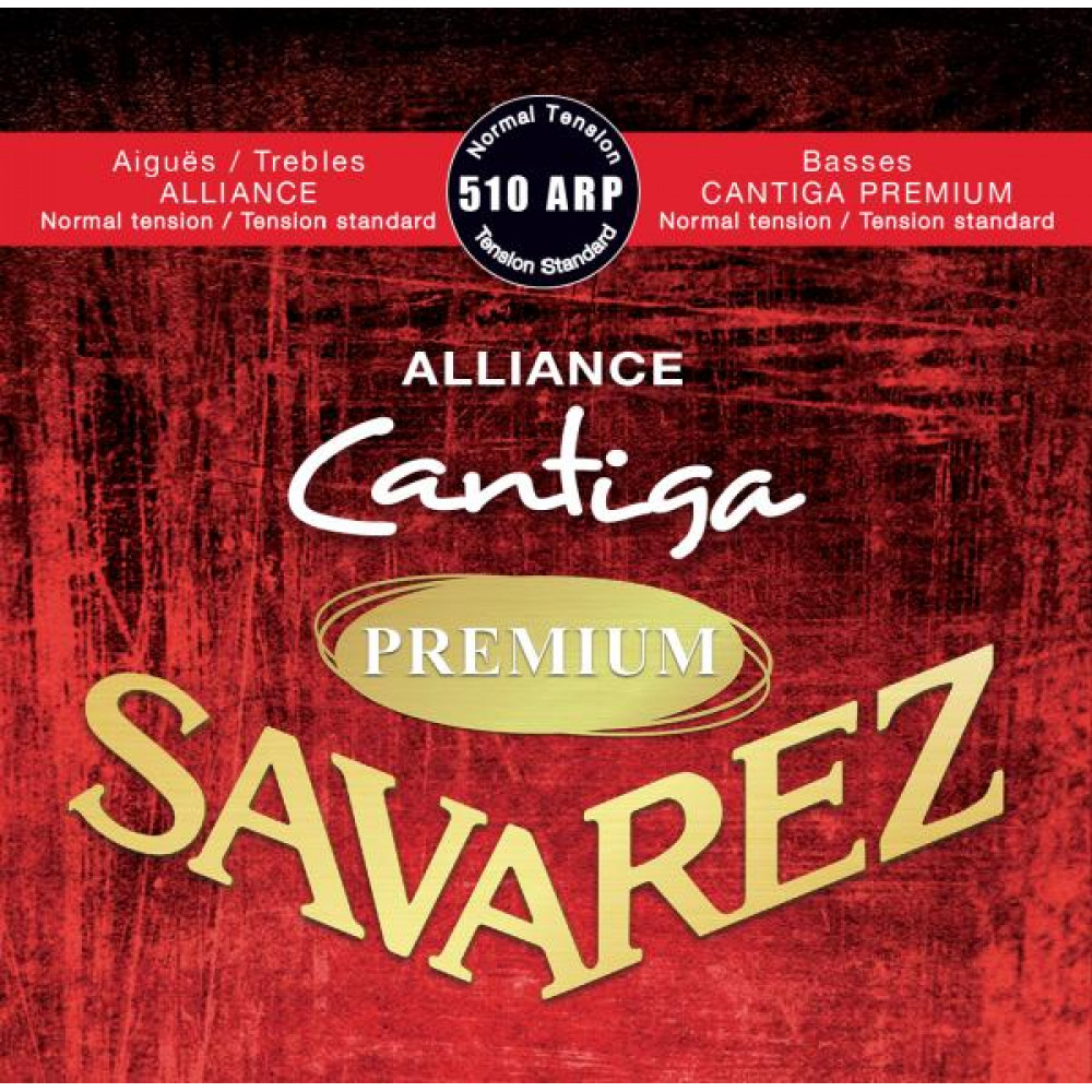 510ARP Alliance Cantiga Premium Комплект струн для классической гитары, норм. натяжение, Savarez