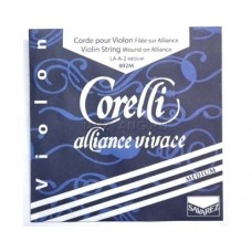 CORELLI Alliance стальная струна А (Ля) с алюминиевой обмоткой для скрипки (Medium 802M)