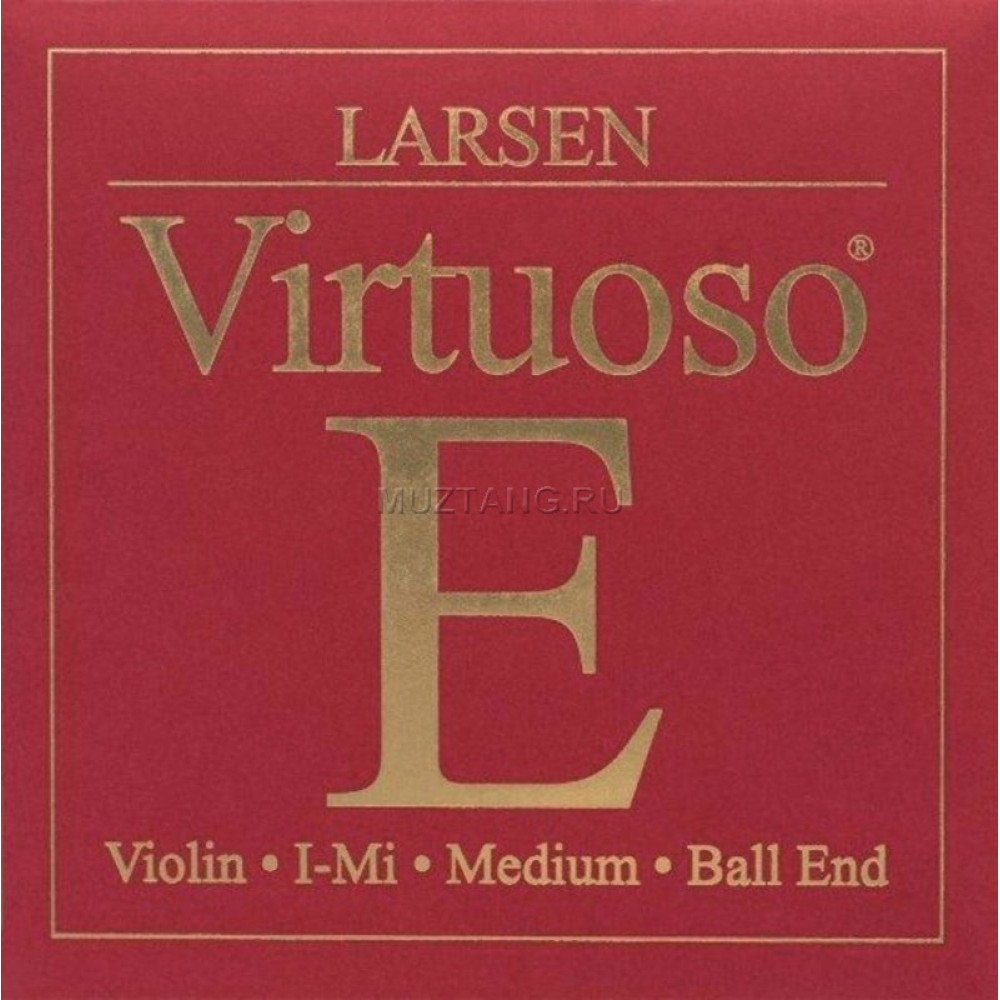 LARSEN Virtuoso струна E (Ми) для скрипки 4/4, среднее натяжение