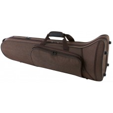 GEWA Compact Form Shaped Tenor Trombone Case Brown легкий кофр-рюкзак для тенор-тромбона, цвет коричневый