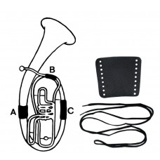 GEWA VALVE GUARD LEATHER B-Tuba part B защита рук (туба) 2 части