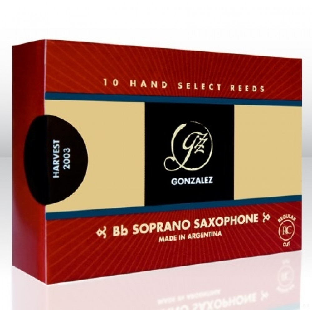 Gonzalez Reeds RC Soprano Saxophone 2 2 трости для тенор-саксофона