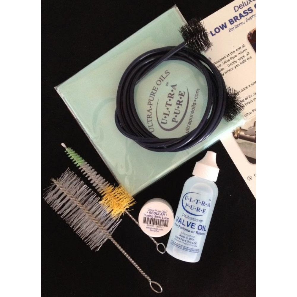 ULTRA-PURE Deluxe Low Brass Care Kit набор для ухода за духовыми медными инструментами