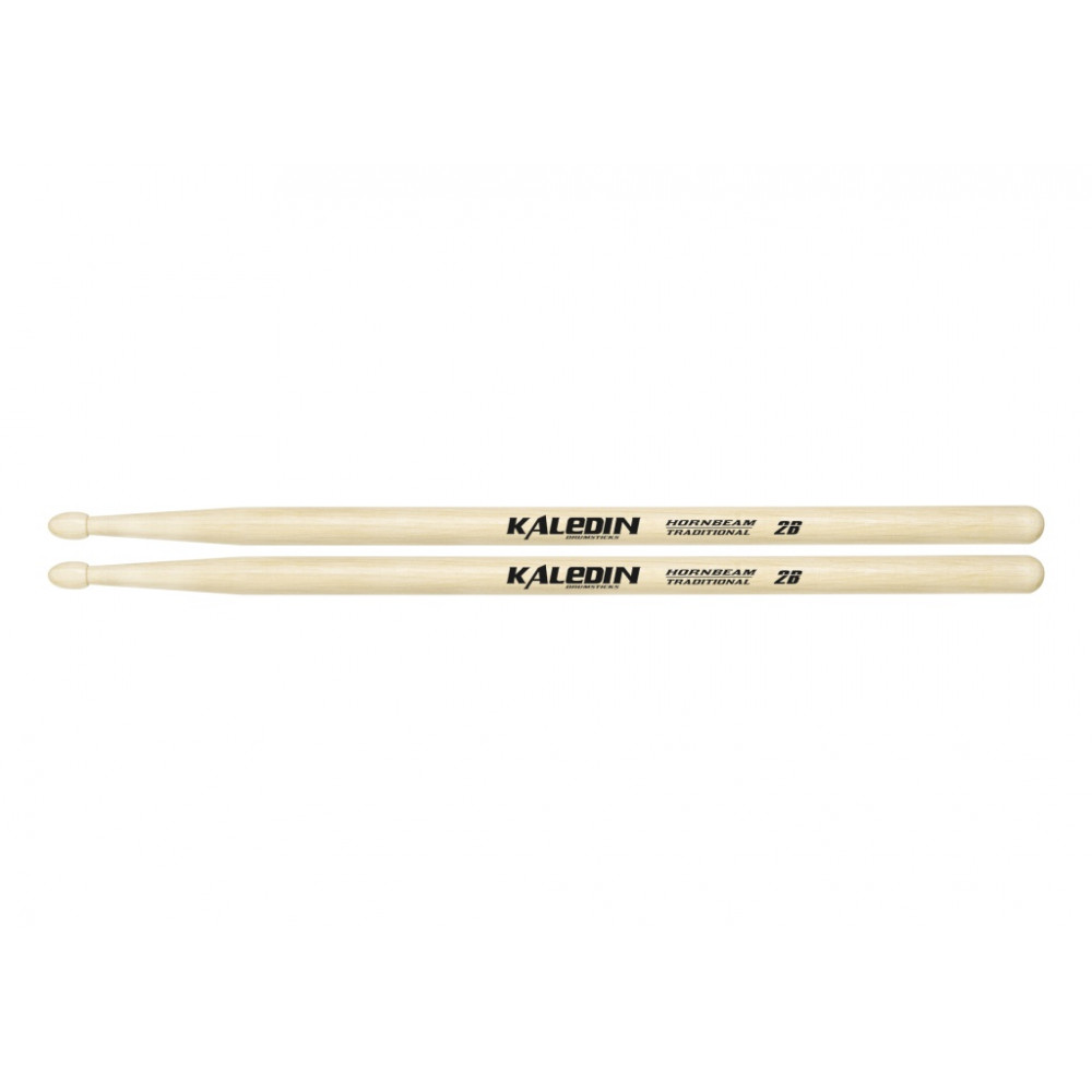 7KLHB2B 2B Барабанные палочки, граб, деревянный наконечник, Kaledin Drumsticks