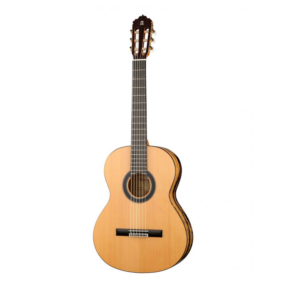 8.891V Classical Conservatory 6 White Ebony Классическая гитара, Alhambra