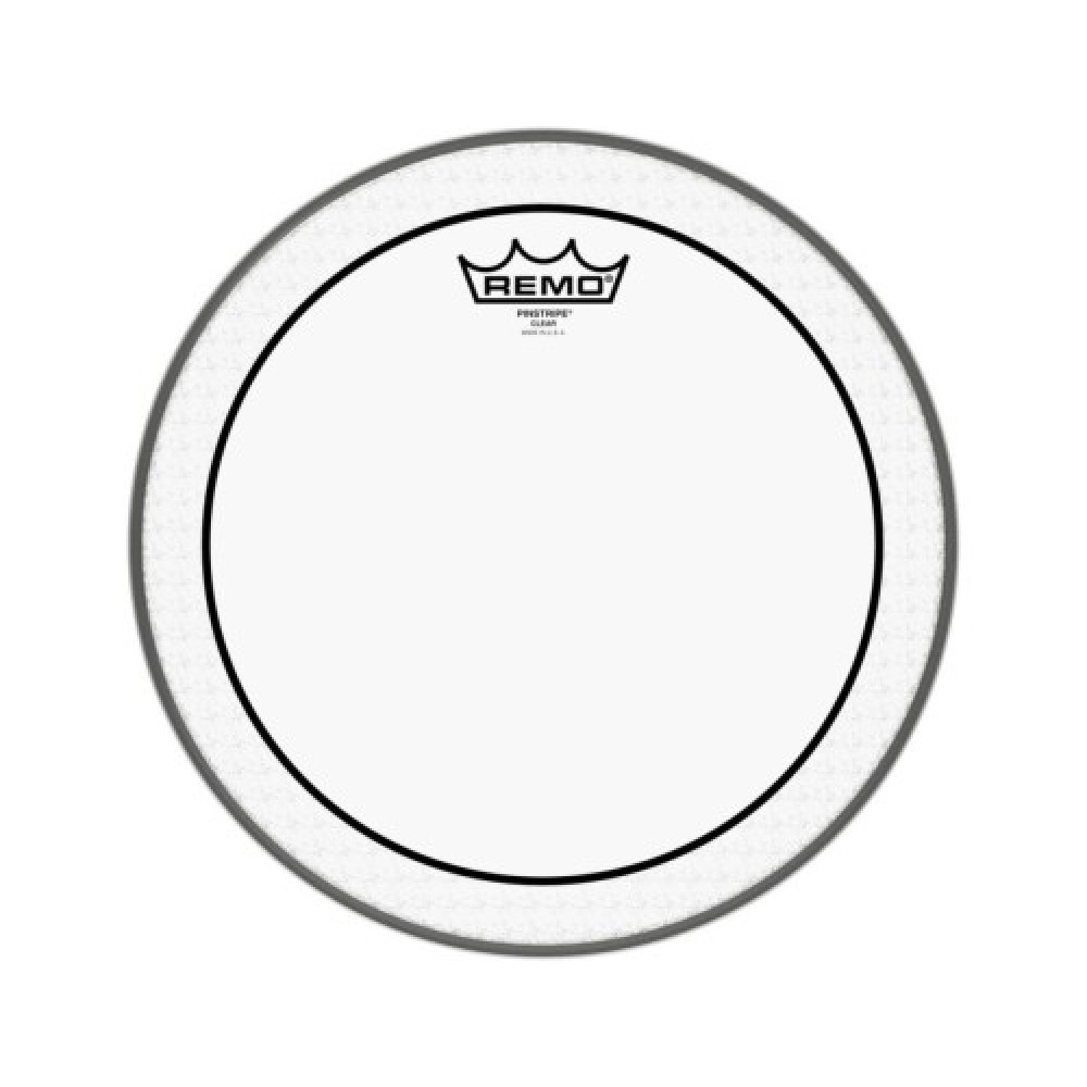 REMO PS-0313-00 Batter, Pinstripe, Clear, 13'' пластик