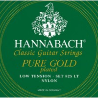 825LT Green PURE GOLD Комплект струн для классической гитары нейлон/позолоченные Hannabach