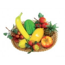 GEWA Shaker Fruit Basket набор пластиковых шейкеров фрукты, 9 предметов, с корзинкой