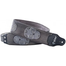 8401050080707 Leathercraft Sugar Black Ремень для гитары, RightOn Straps